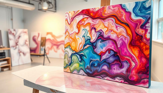 epoxy resin art techniques