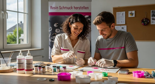 Resin Schmuck herstellen Werkstatt