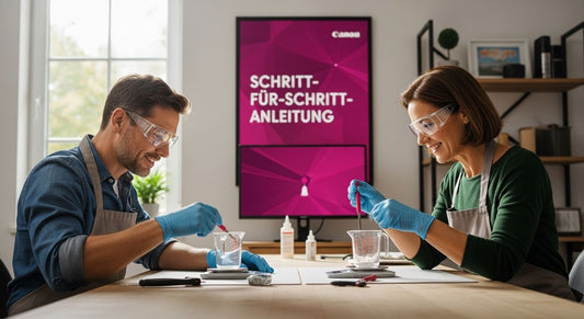 Epoxidharz mischen Werkstatt