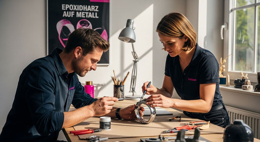 epoxidharz auf metall