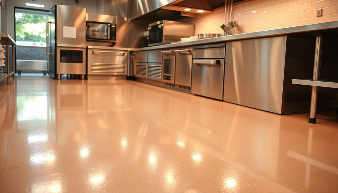 resina epossidica per ristoranti