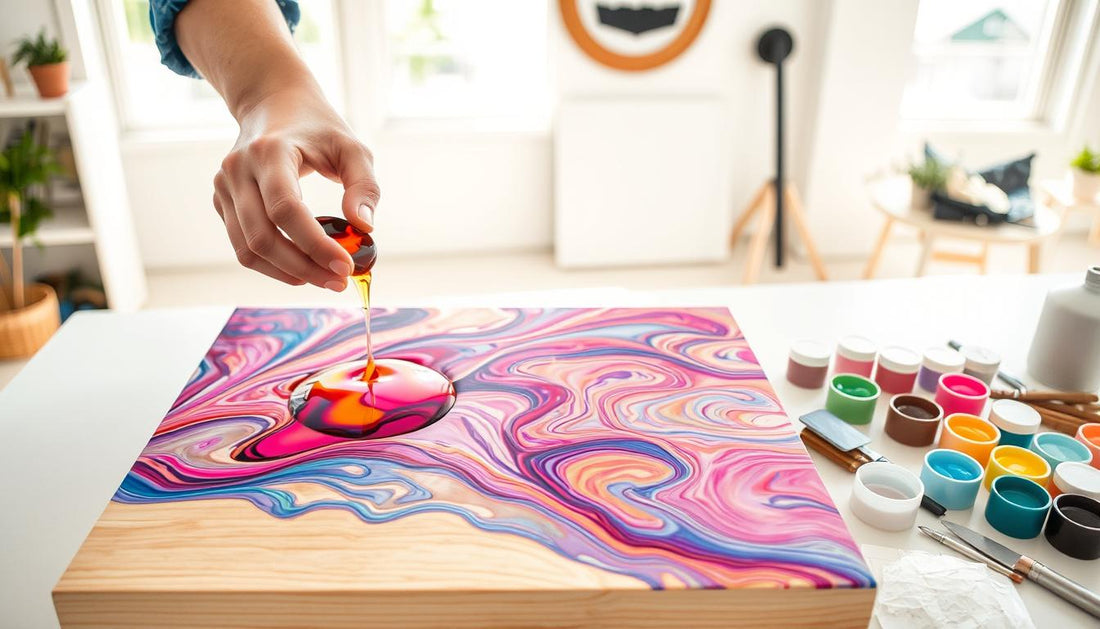 epoxy resin art tutorial