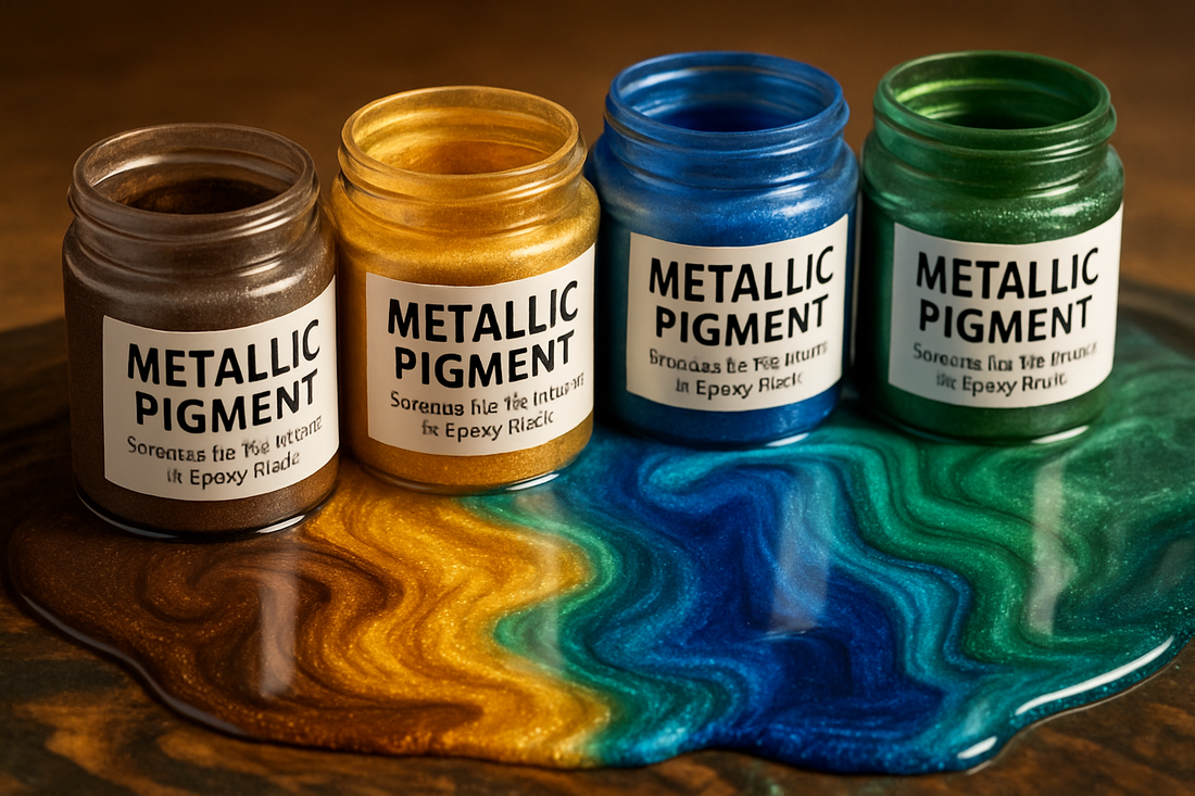 metallic pigmente epoxidharz
