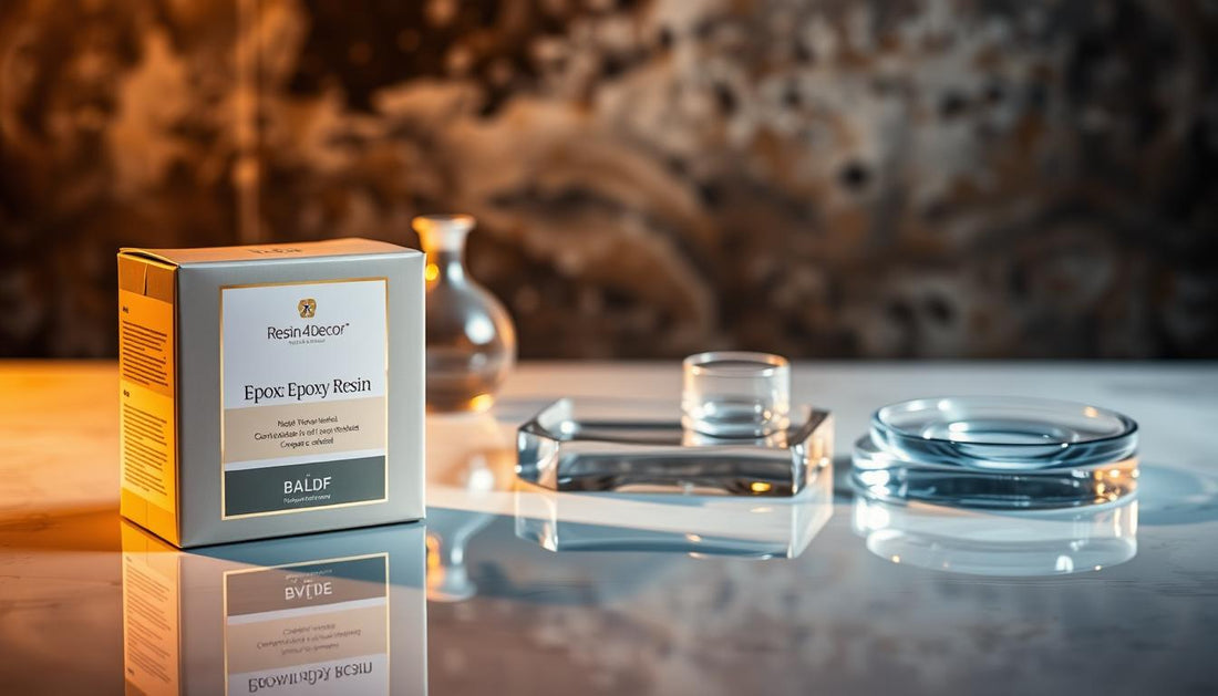 epoxy art with pigment