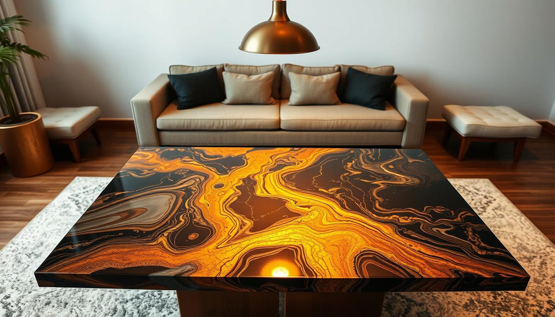 epoxy resin furniture