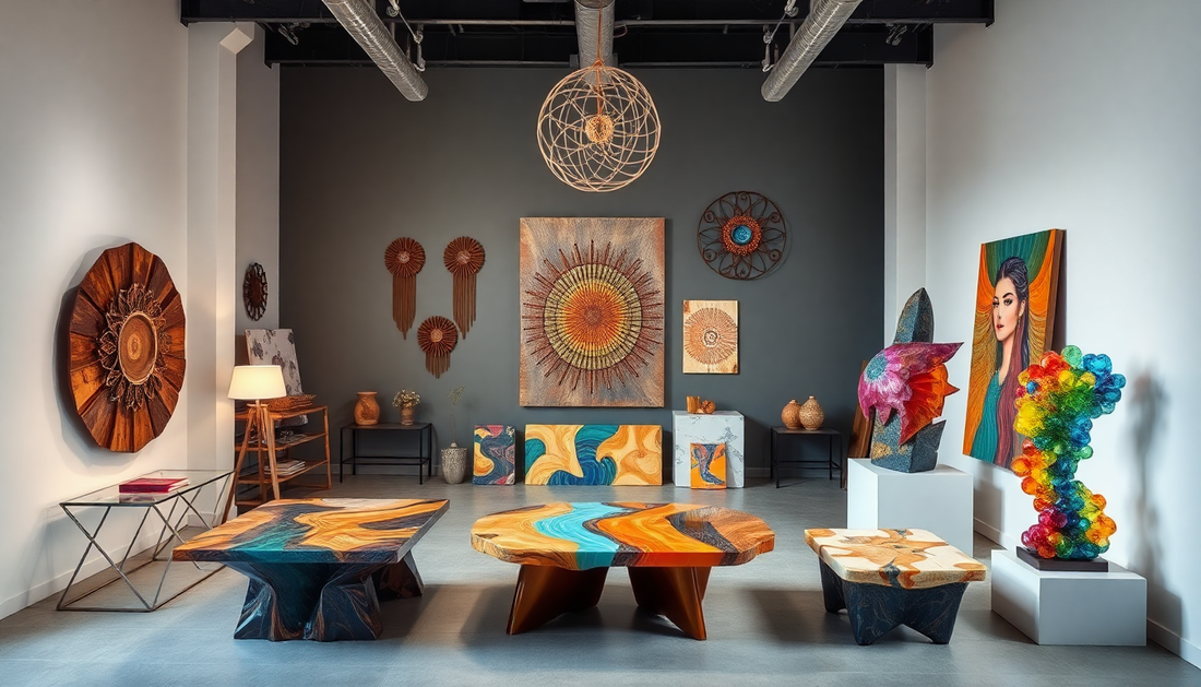 Die Welt des Epoxidharzes: Entdecken Sie die unendlichen Möglichkeiten von Resin 4 Decor