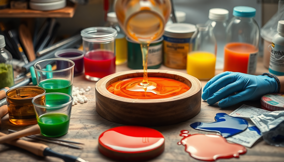 Entdecken Sie die Welt des Epoxidharzes: Kreative Möglichkeiten für Ihr Zuhause