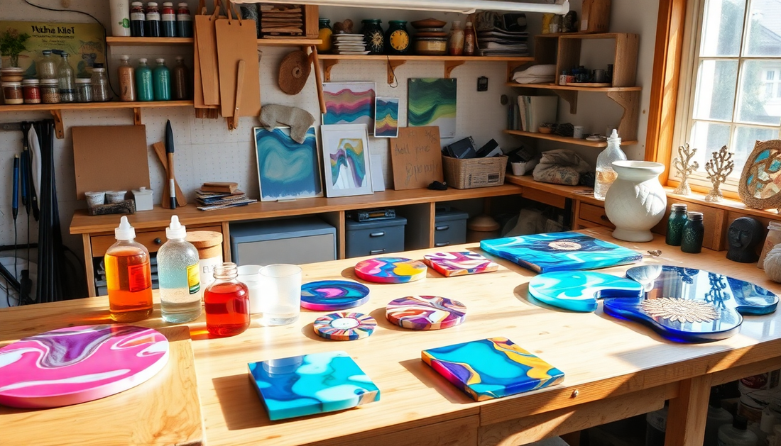 Entdecken Sie die Welt des Epoxidharzes: Kreative Möglichkeiten für Ihr Zuhause