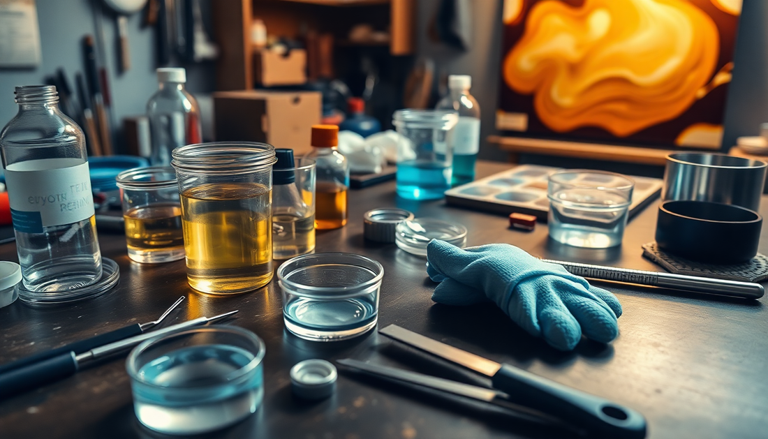 Die ultimative Anleitung zum Arbeiten mit Epoxidharz