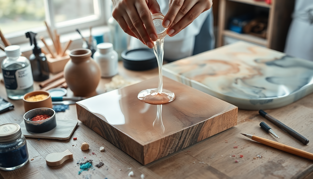 Entdecken Sie die Welt des Epoxidharzes: Kreative Möglichkeiten für Ihr Zuhause