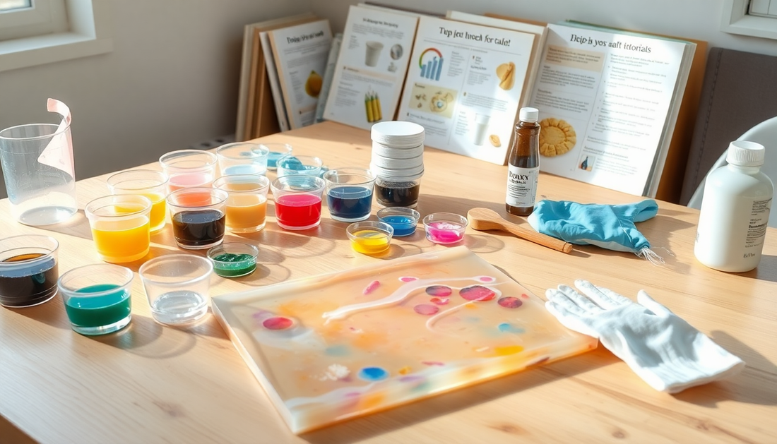 Die ultimative Anleitung zum Arbeiten mit Epoxidharz