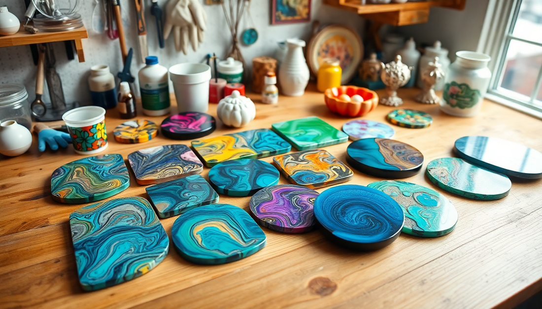 Entdecken Sie die Welt des Epoxidharzes: Kreative Möglichkeiten für Ihr Zuhause