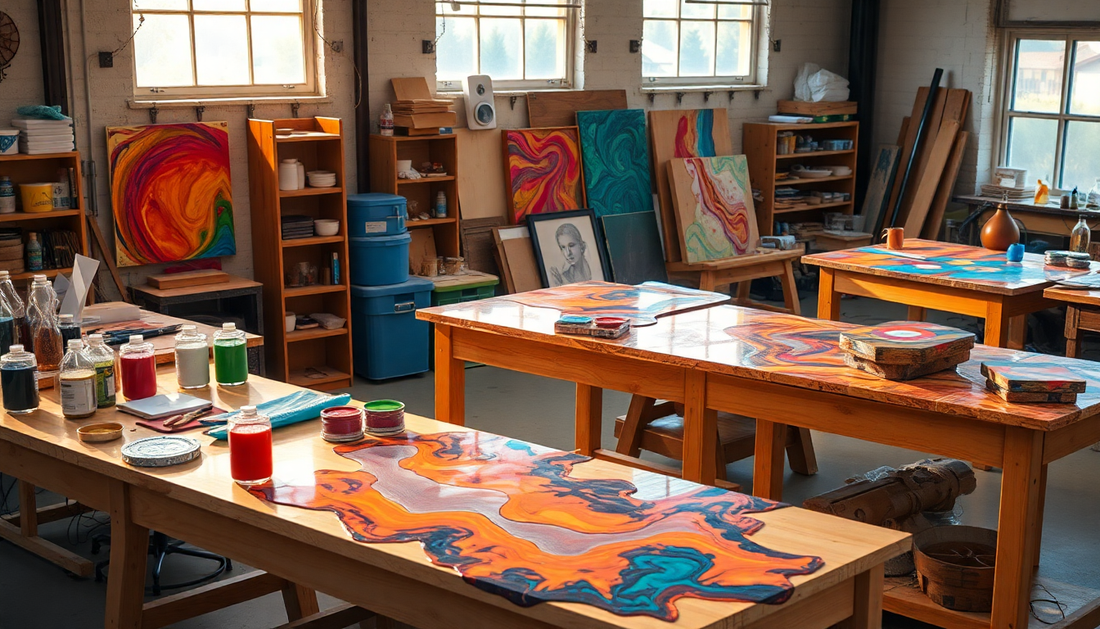 Die Welt der Epoxidharze: Kreative Möglichkeiten für Ihr Zuhause