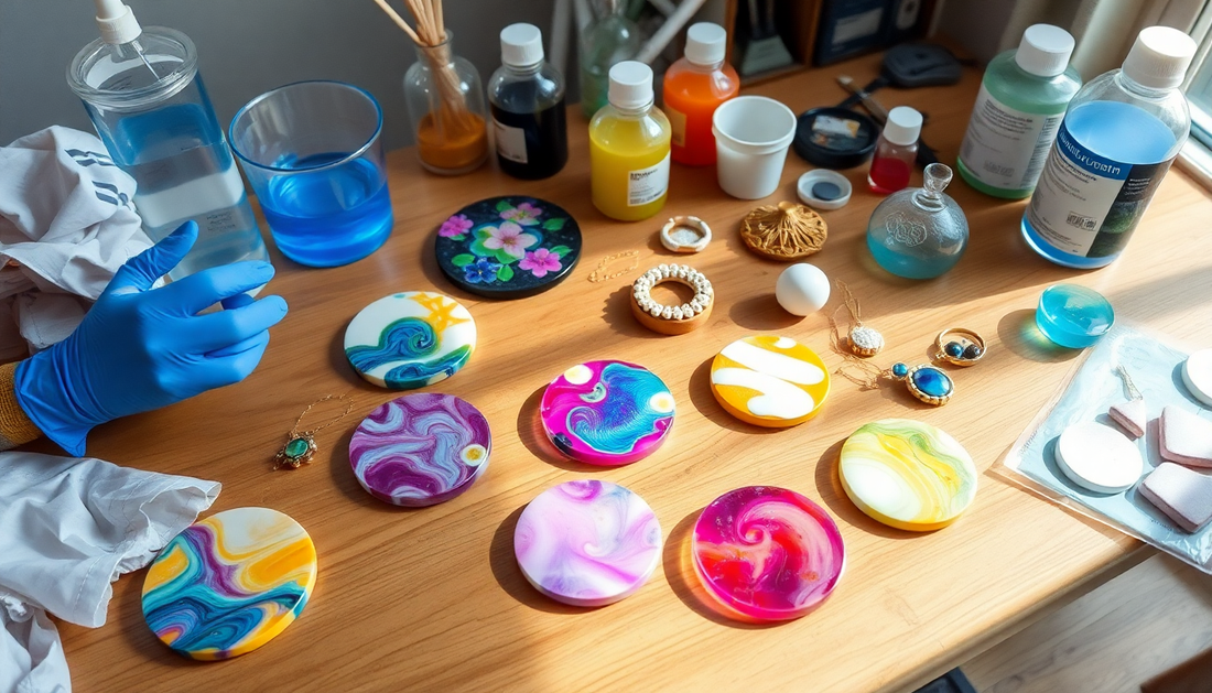 Entdecken Sie die Welt des Epoxidharzes: Kreative Möglichkeiten für Ihr Zuhause