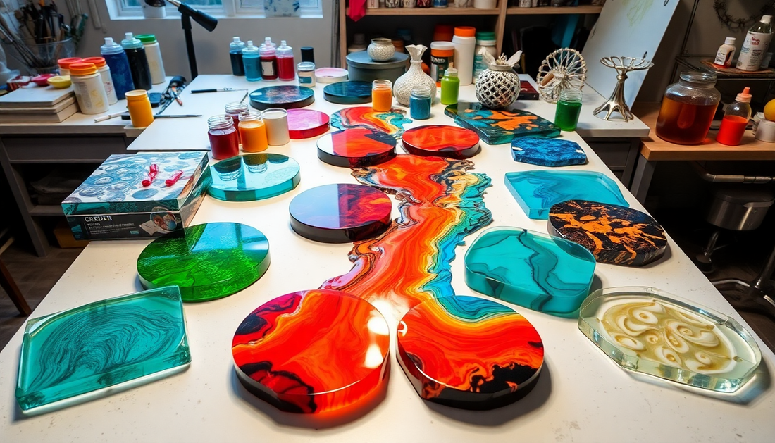 Entdecken Sie die Welt des Epoxidharzes: Kreative Möglichkeiten für Ihr Zuhause