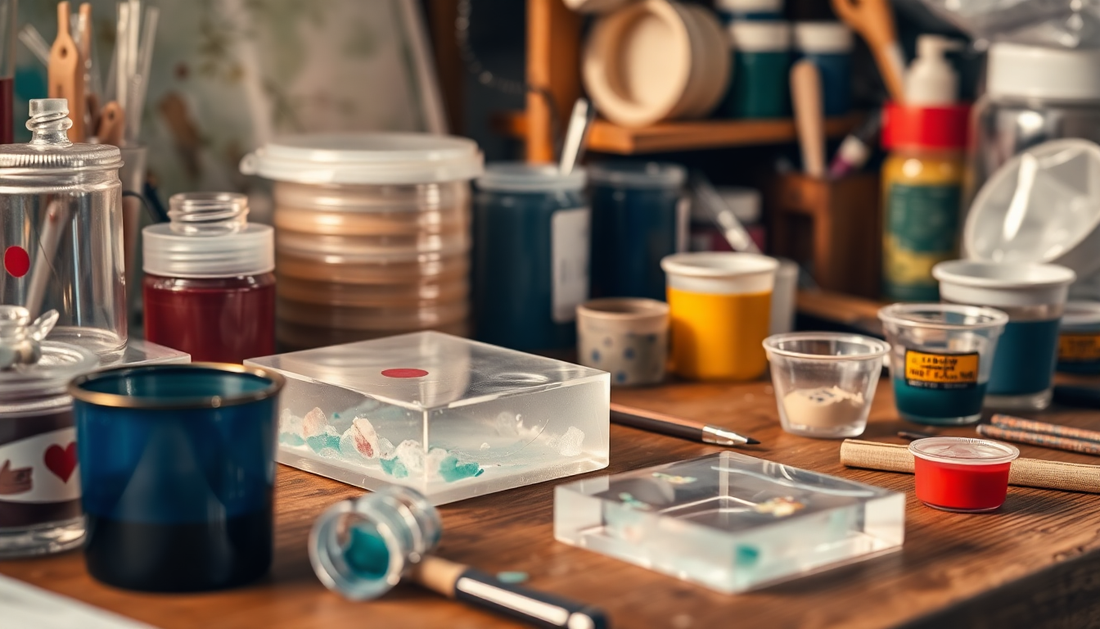 Die ultimative Anleitung für die Verwendung von Epoxidharz in Ihren Kreativprojekten