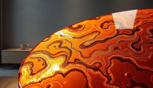 décoration résine époxy