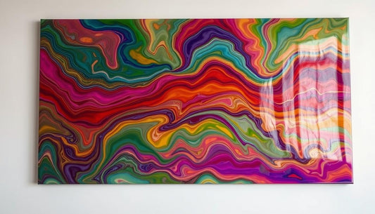 epoxy resin wall decor