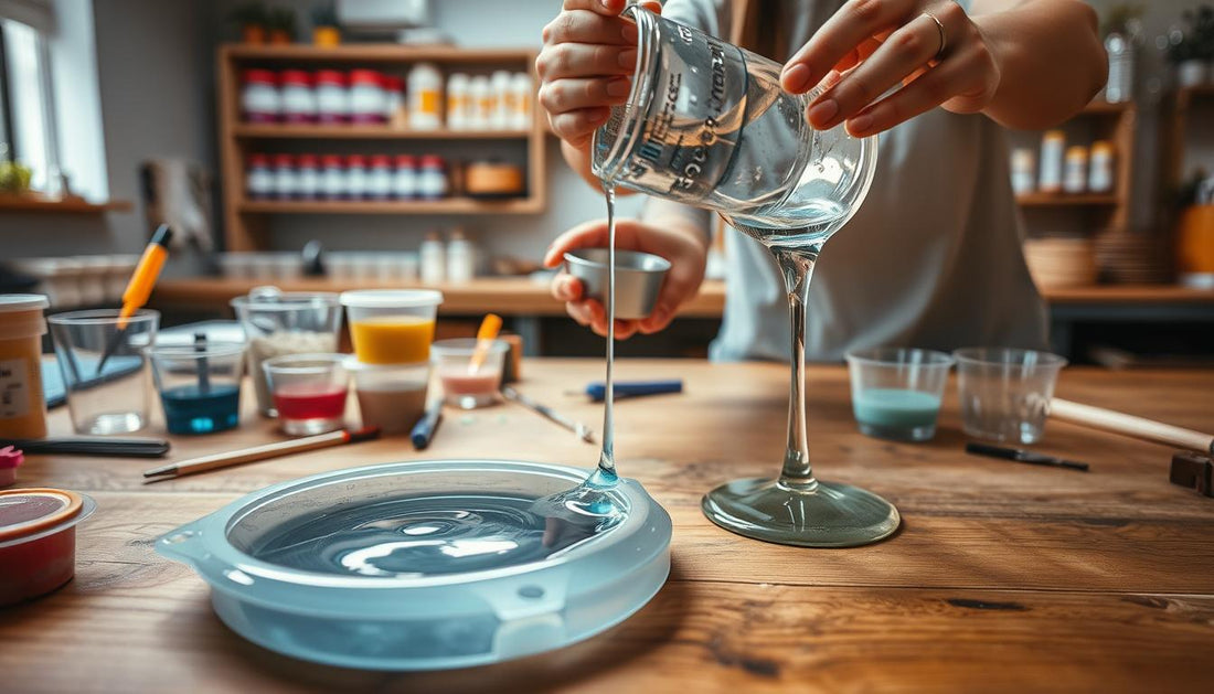 pasos para trabajar con resina epoxi