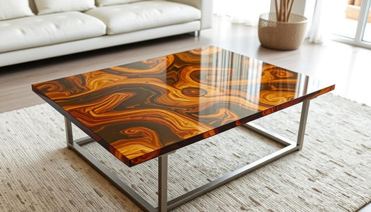 table en résine