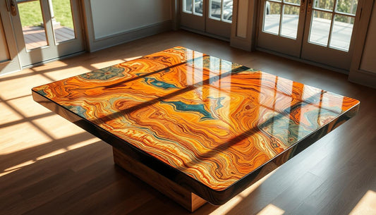 epoxy resin table