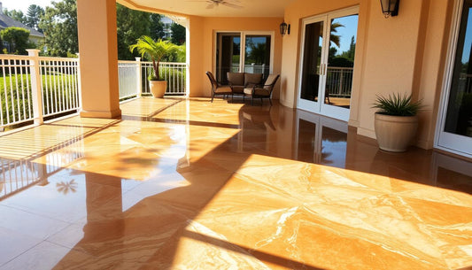 résine époxy pour terrasse