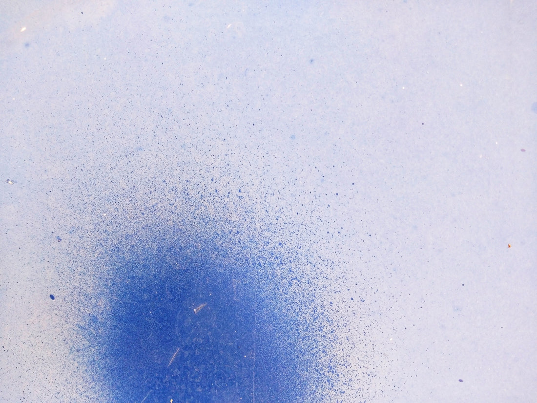 black and white abstract painting