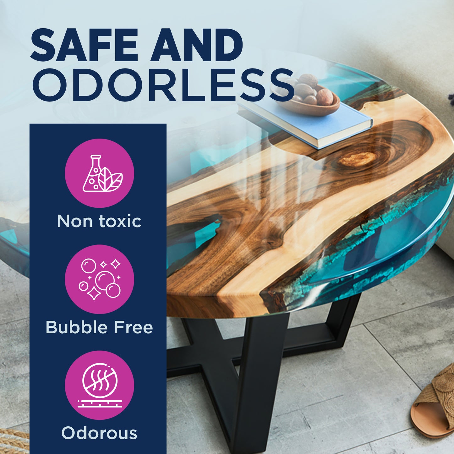 RESIN4DECOR Epoxidová pryskyřice Deep Pour Crystal Clear 2:1 (až do 10 cm)